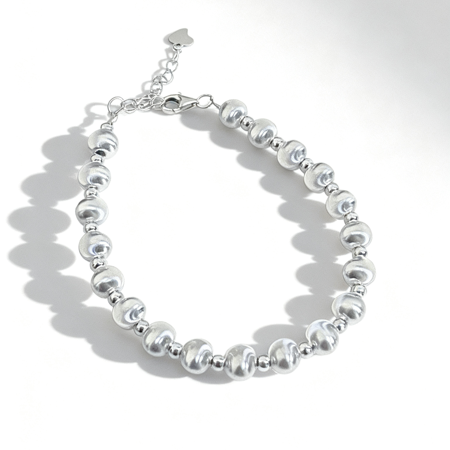 Laser Cat Eye Bead Bracelet for Women - Stylish Elegant Light Luxury Niche High - End Girlish Collarbone Chain